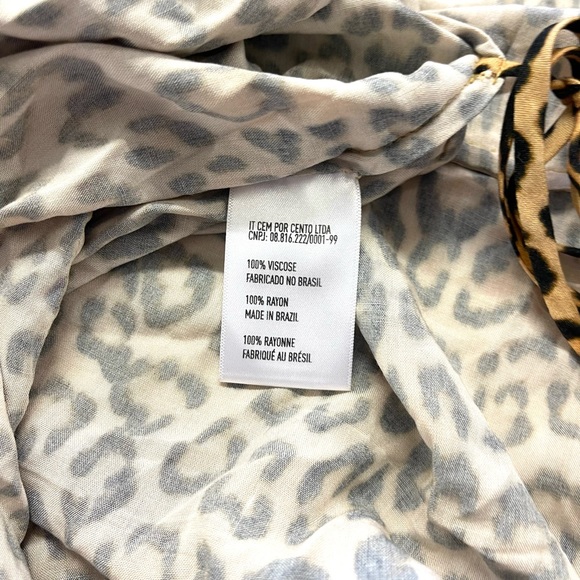 ViX paula hermanny swimwear Kimi Emily Caftan cover up sz SP - Picture 9 of 10